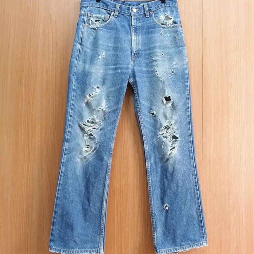 미국메이드 90s levis 리바이스 517 부츠컷 빈티지데님 32.5