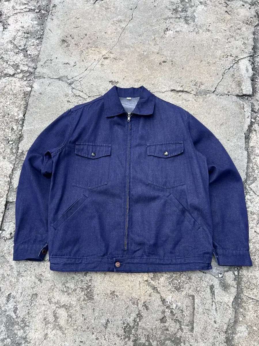 OLD VINTAGE KIDUR FRENCH Work jacket Denim jacket