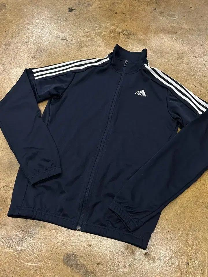 [Genuine/M] adidas Track Top Jersey Navy