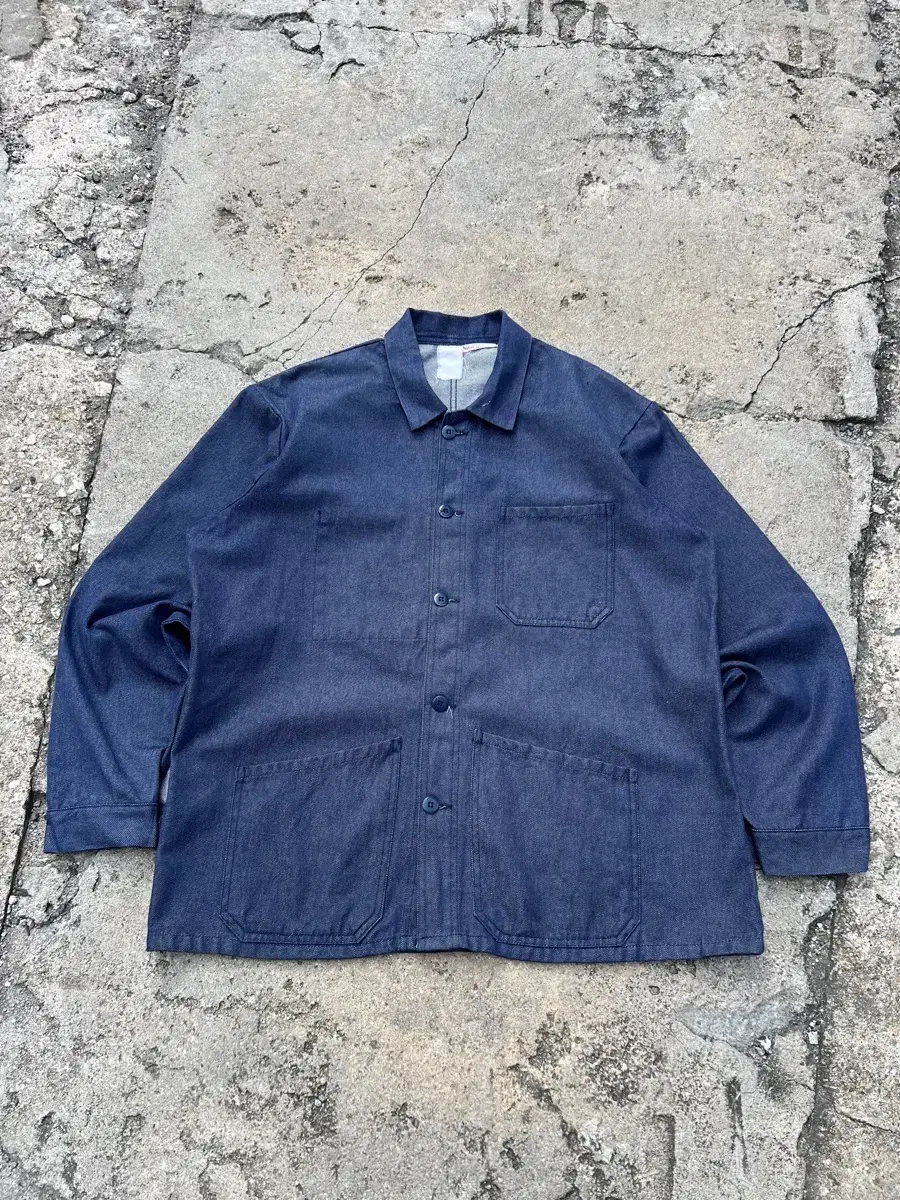 OLD VINTAGE BARBE BLEUE French work jacket Denim jacket