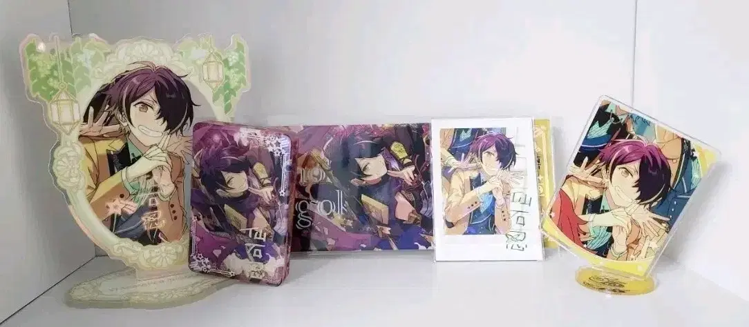 Bulk)Ensemble Stars Sengokushinobu 5th AnniversaryDunkulAcrylic Pasha Live Ticket Yusukorota