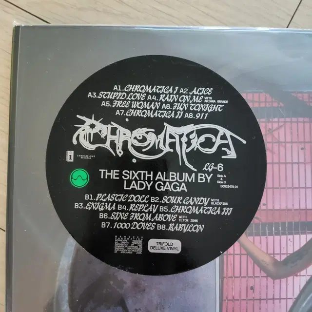 Lady Gaga 레이디 가가 Chromatica 크로마티카 블랙반 LP