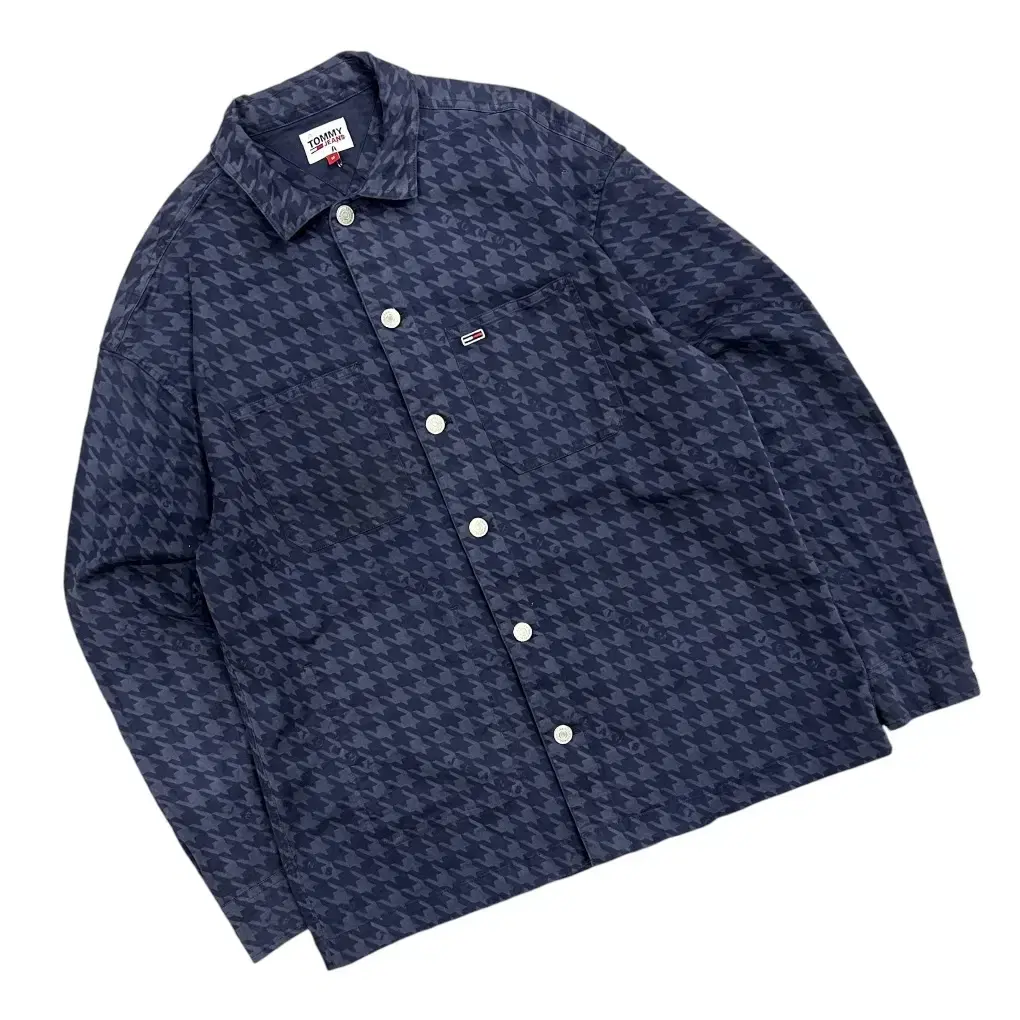 [M] Tommy Hilfiger Tommy Jins Two-Pocket Shirt Jacket