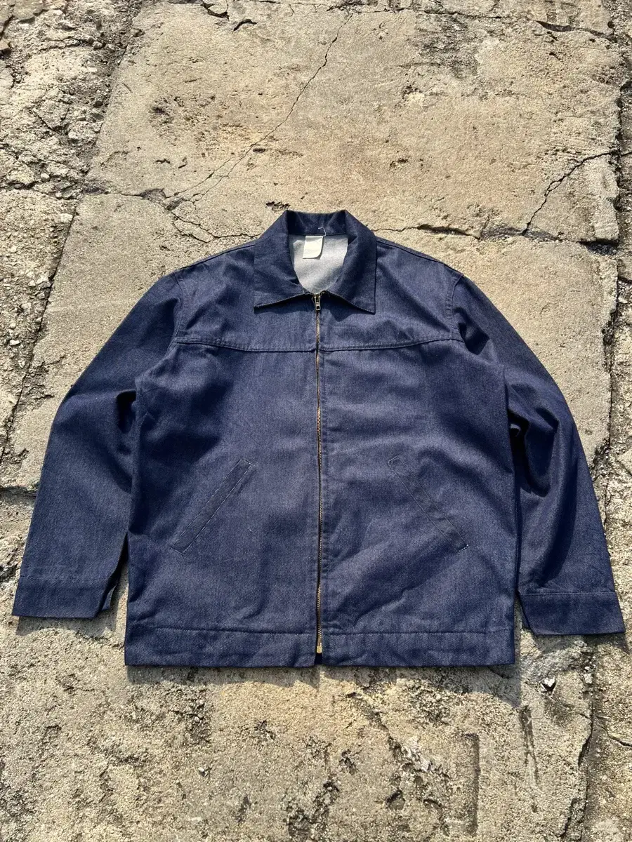 OLD VINTAGE BARBE BLEUE French work jacket Denim jacket