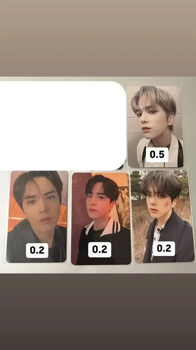 The Boyz younghoon Photocard photocard Lower Reveille tc Derby Zone