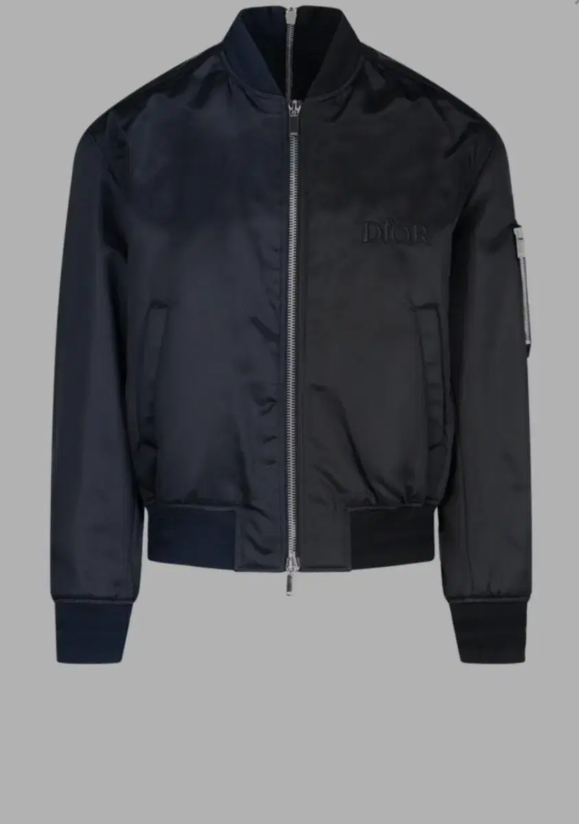 Dior limited edition two-tone double zip-up Judy Bomber jacket