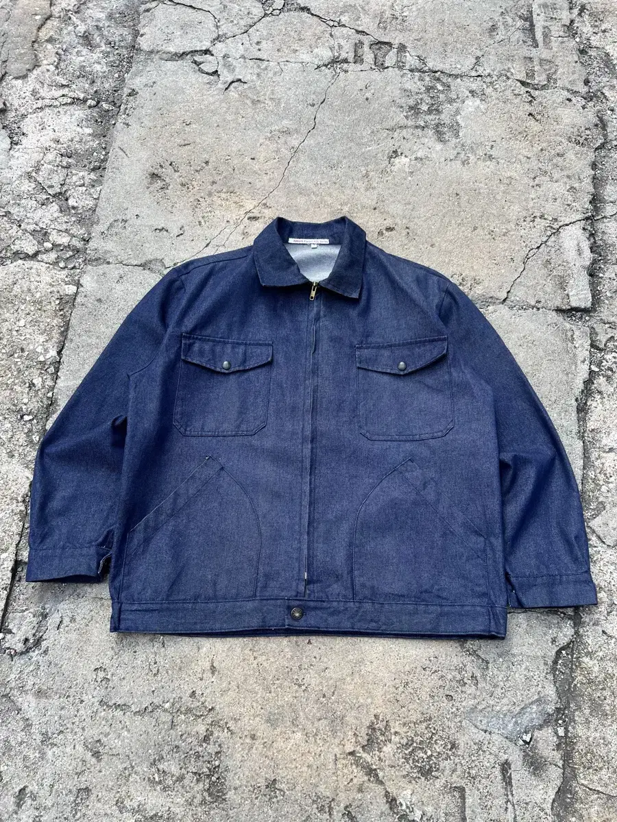 OLD VINTAGE FRENCH FRENCH WORK JACKET DENIM JACKET