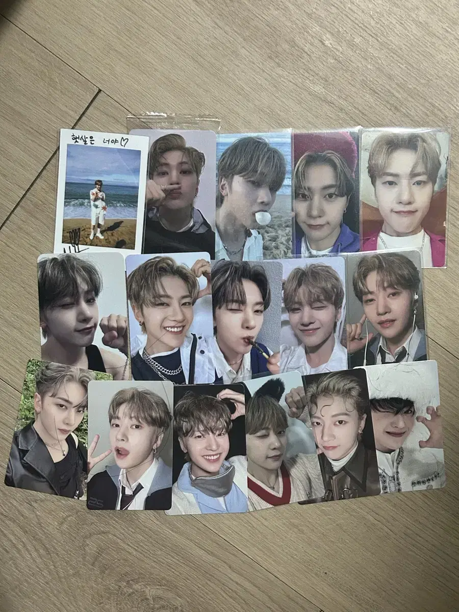 ZB1 seok matthew photocard in bulk