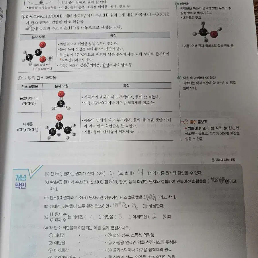 오투 화학1 수능 대비