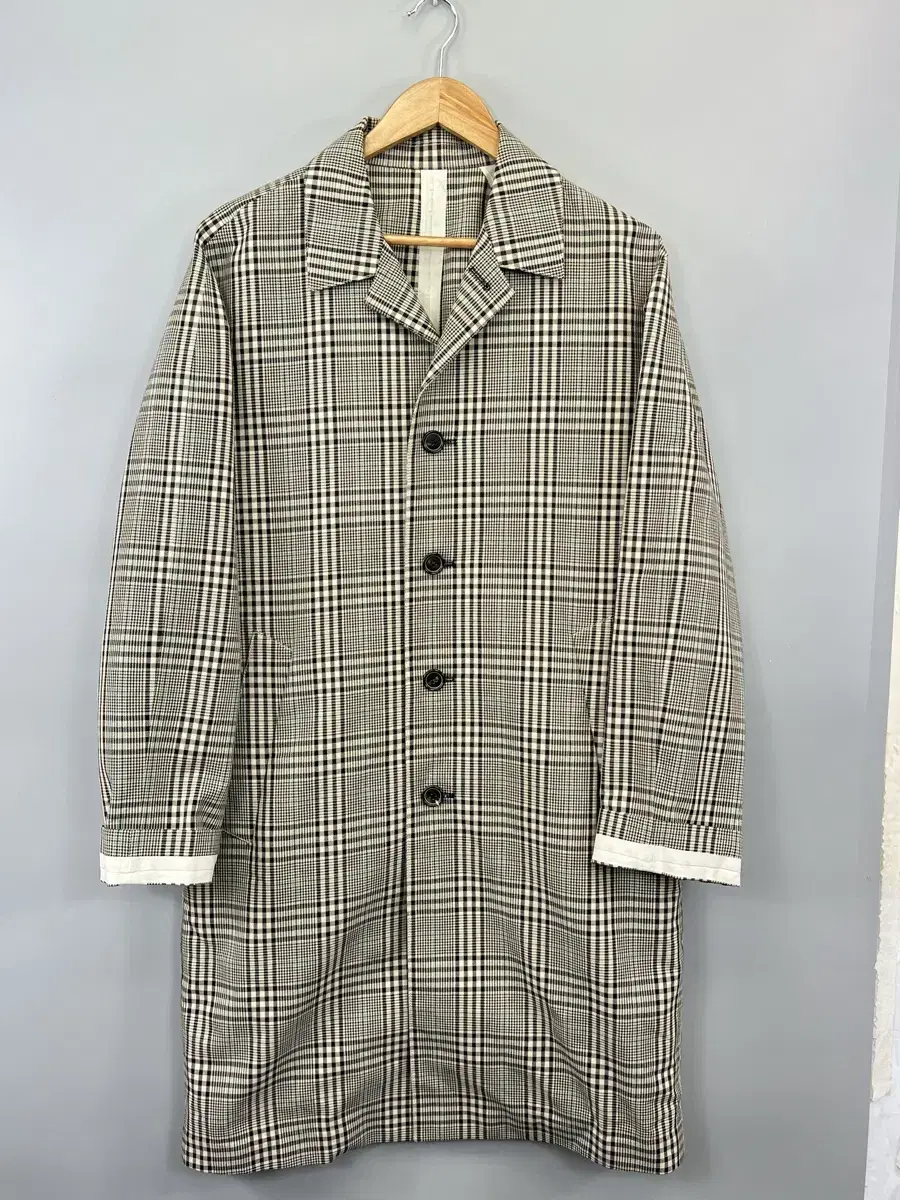 100) Solid Homme Tipping Coat