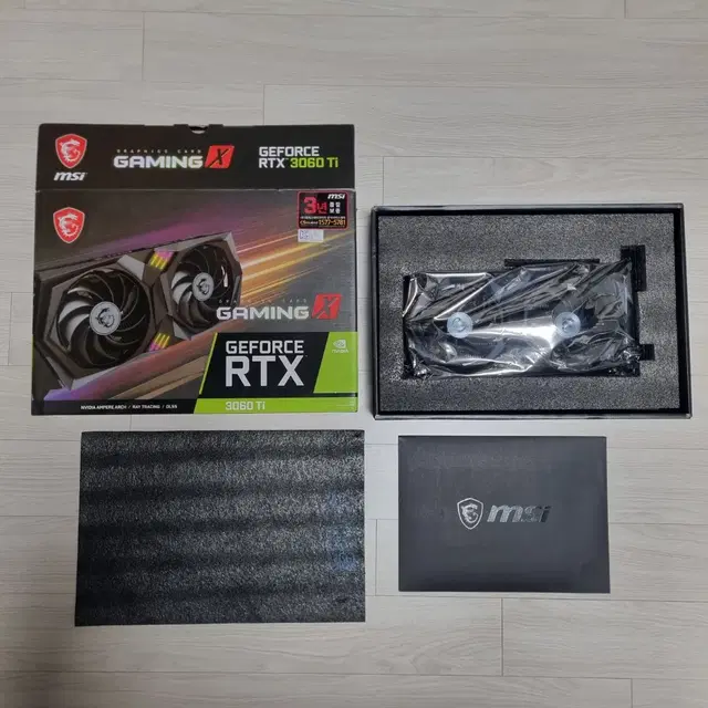 MSI 지포스 RTX 3060Ti 게이밍 X D6 8GB 트윈프로져8