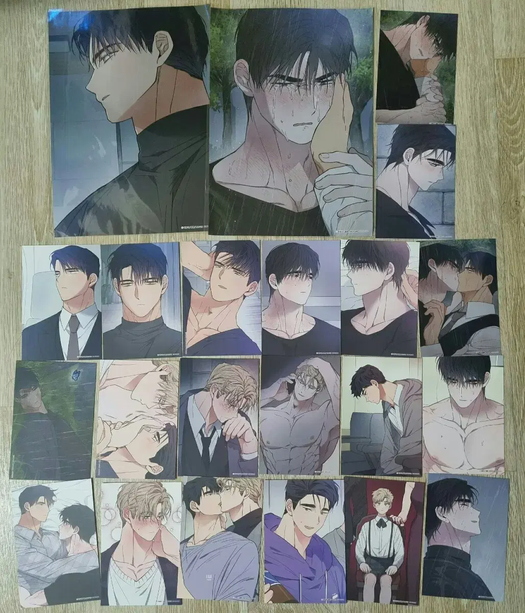 새벽구름강 새구강 모펀 연심계획 poster postcard 전종 wts