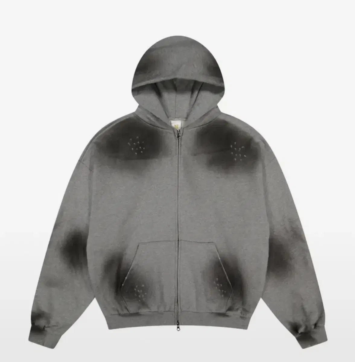 네더월드 후드집업 판매 GRAFFITI ZIP UP HOODIE GRAY