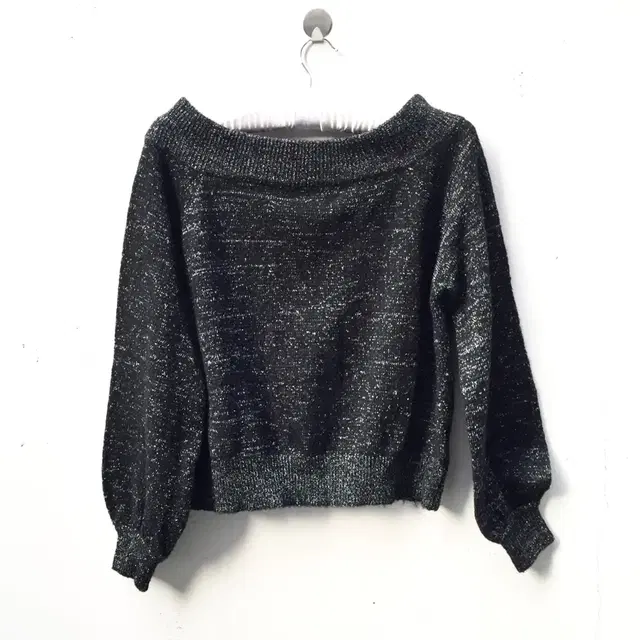 Pearl off-shoulder knit