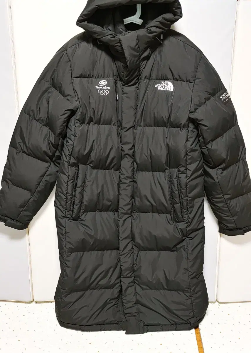 [XXL] The North Face National Team Long Padded Jumper Black1118