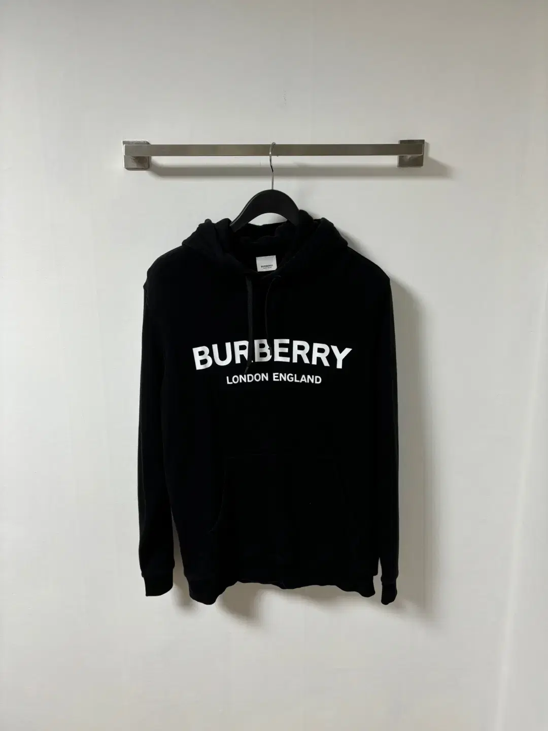 (XL)Burberry London Logo Hoodie Black