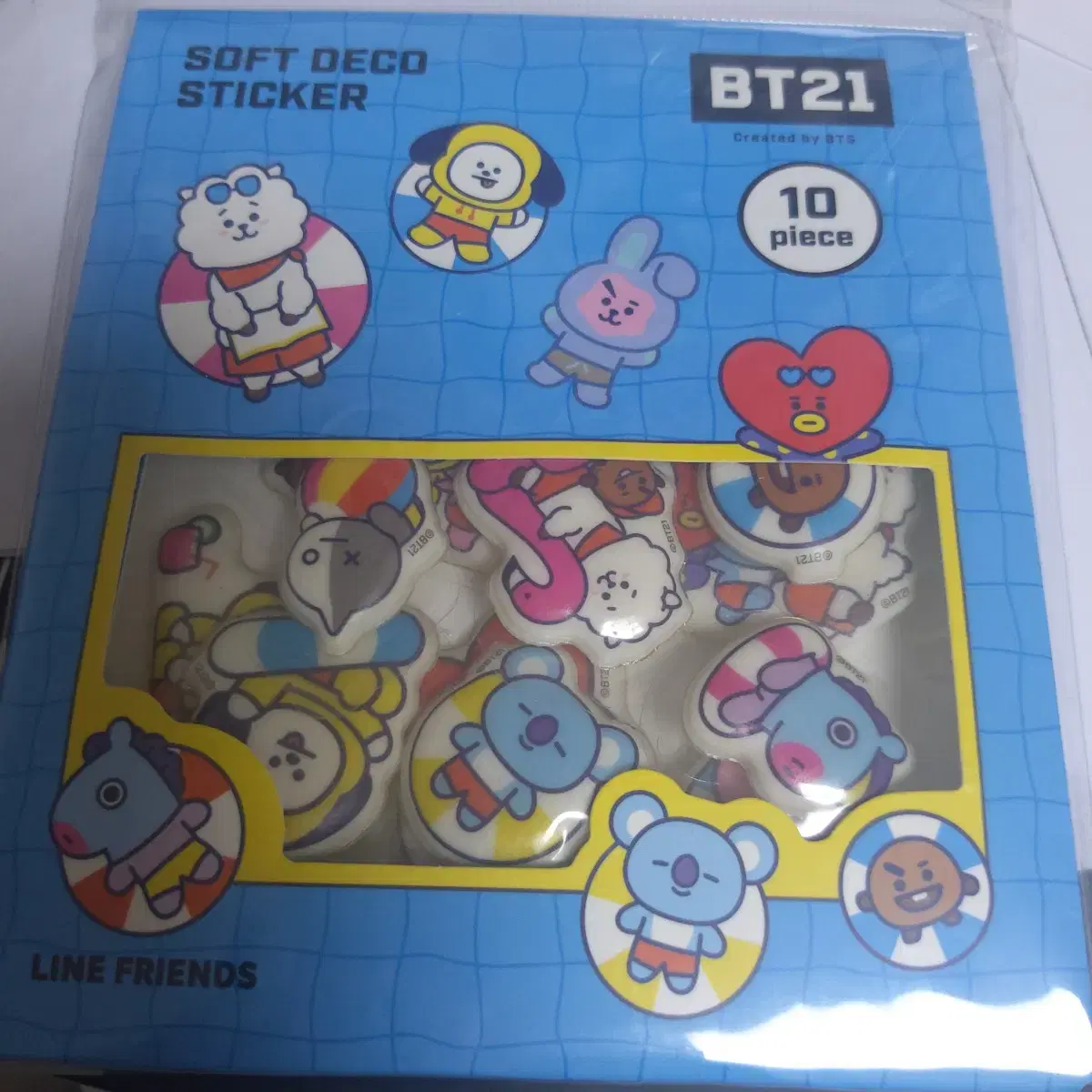 BT21 에폭시 스티커