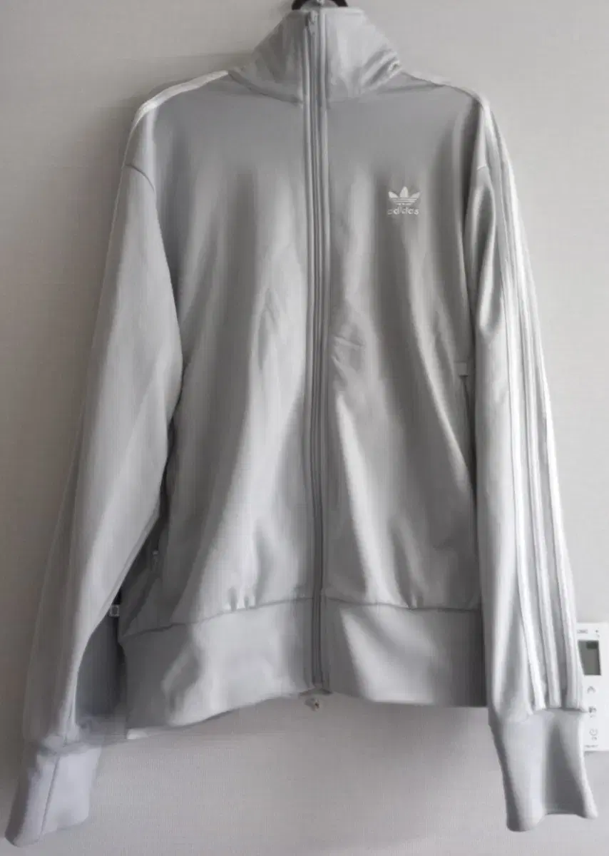 adidas Grey Track Top Jersey Zip Up 105/XL