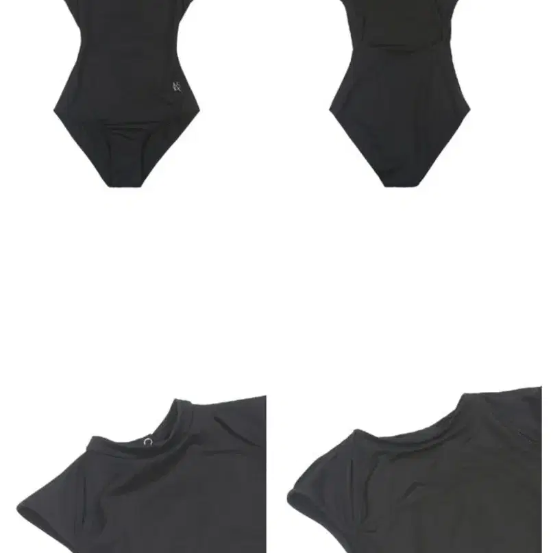 Kupido 큐피도 kate bodysuit black 발레복 바디슈트