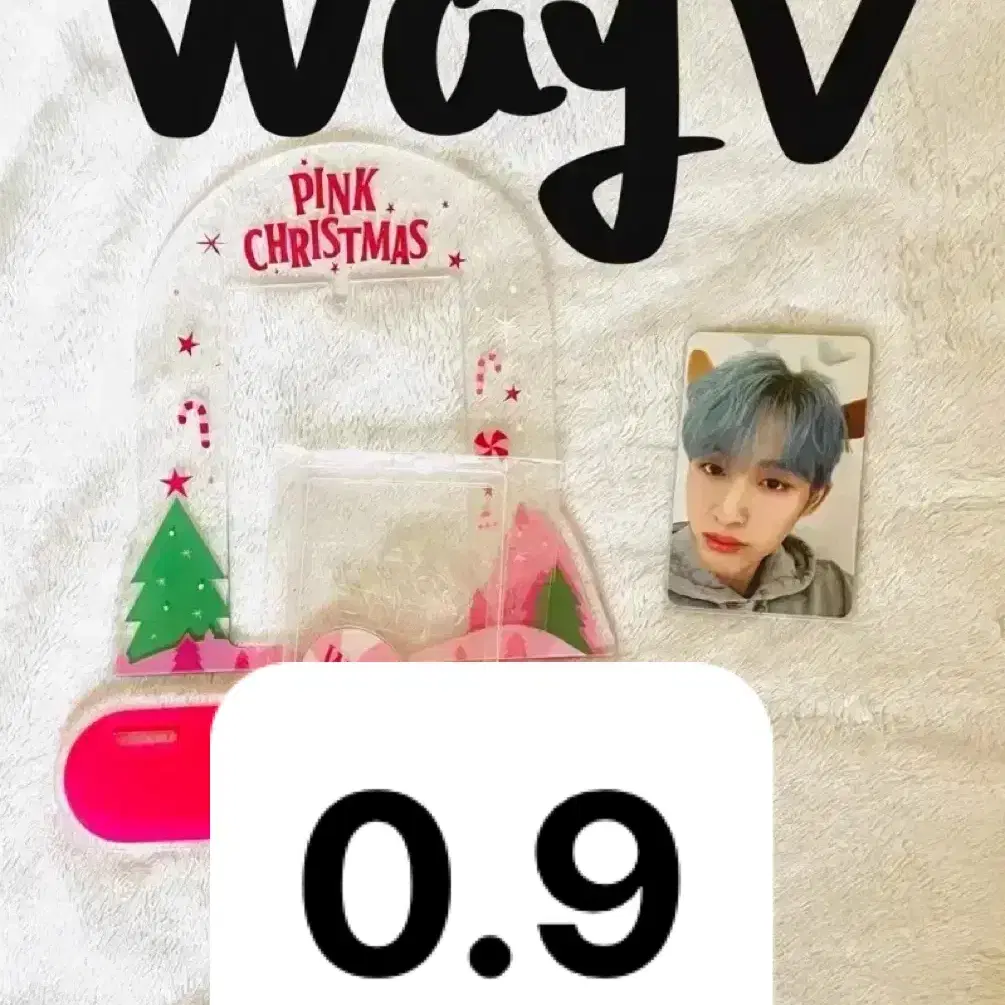 NCT WAYV 웨이션 윈윈 핑크크리스마스 아크릴스탠드