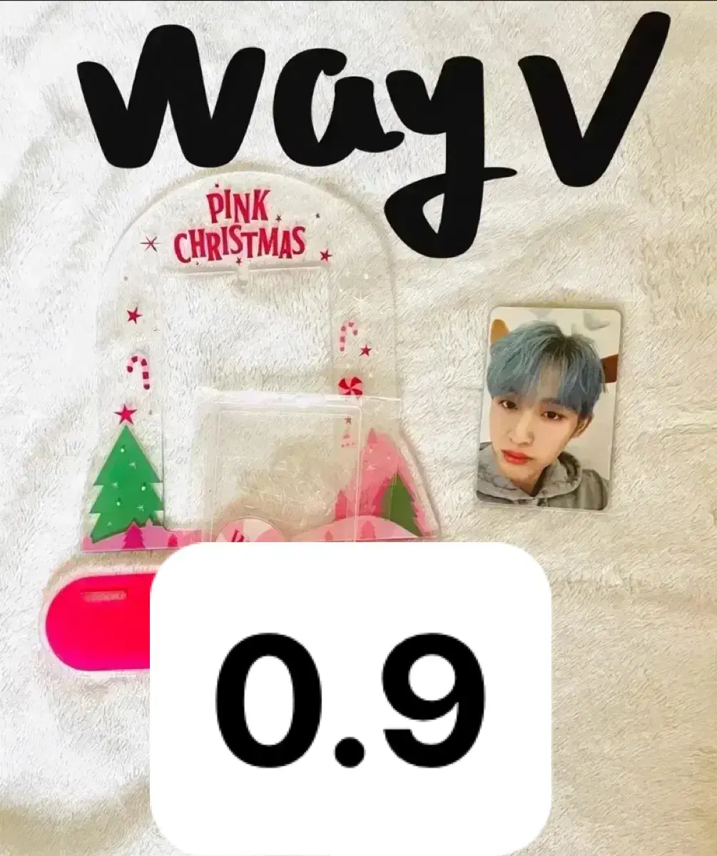 NCT WAYV 웨이션 윈윈 핑크크리스마스 아크릴스탠드