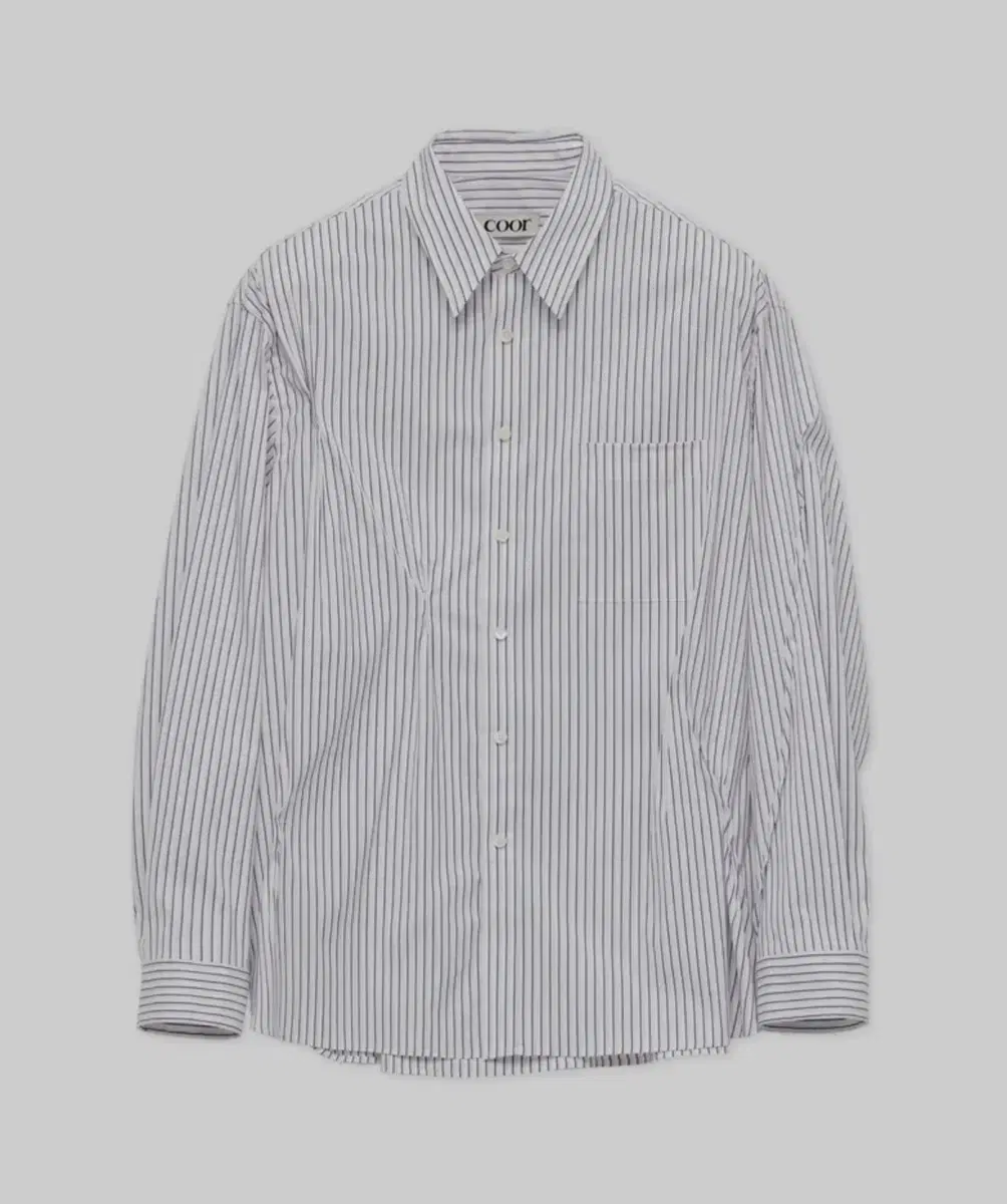 (Unsealed) Coors Stripe Kraft Pleated Shirt M