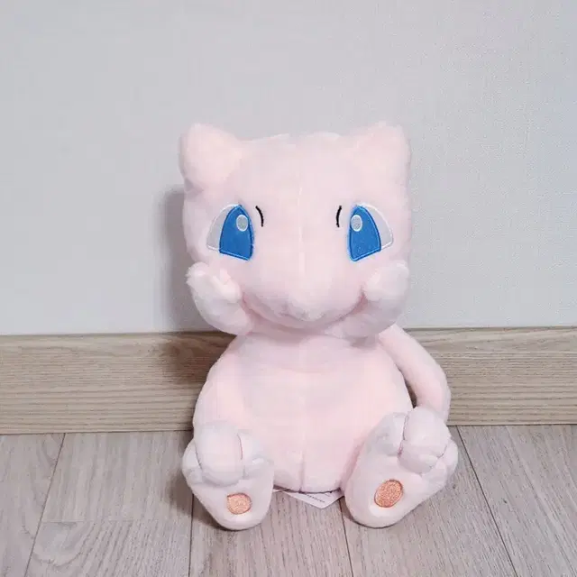 포켓몬 뮤 정품 봉제 파우치 인형 25cm