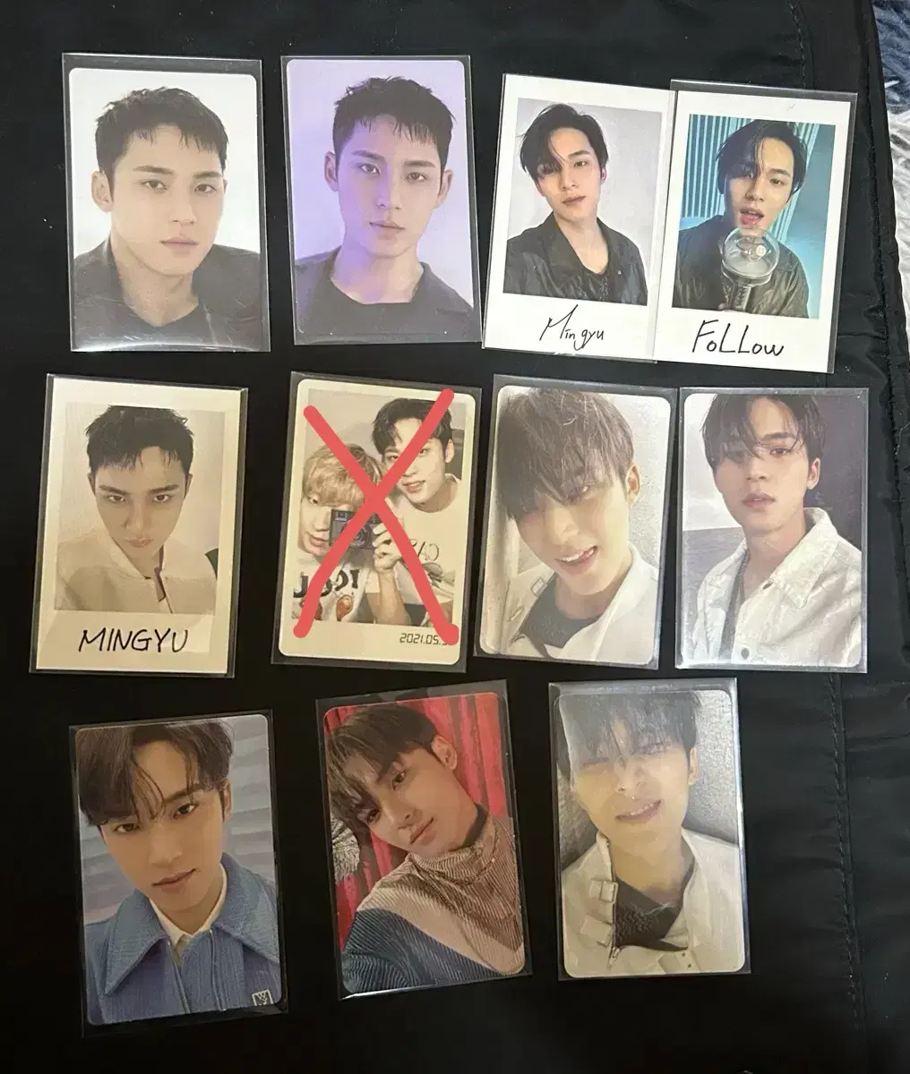 Seventeen mingyu kim mingyu photocard Sell in bulk