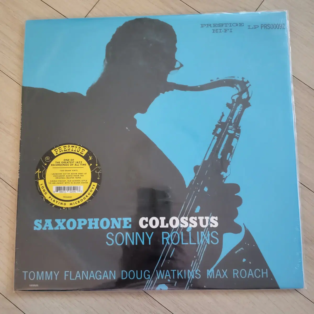 소니 롤린스 Saxophone Colossus 프레스티지 공식 모노 LP