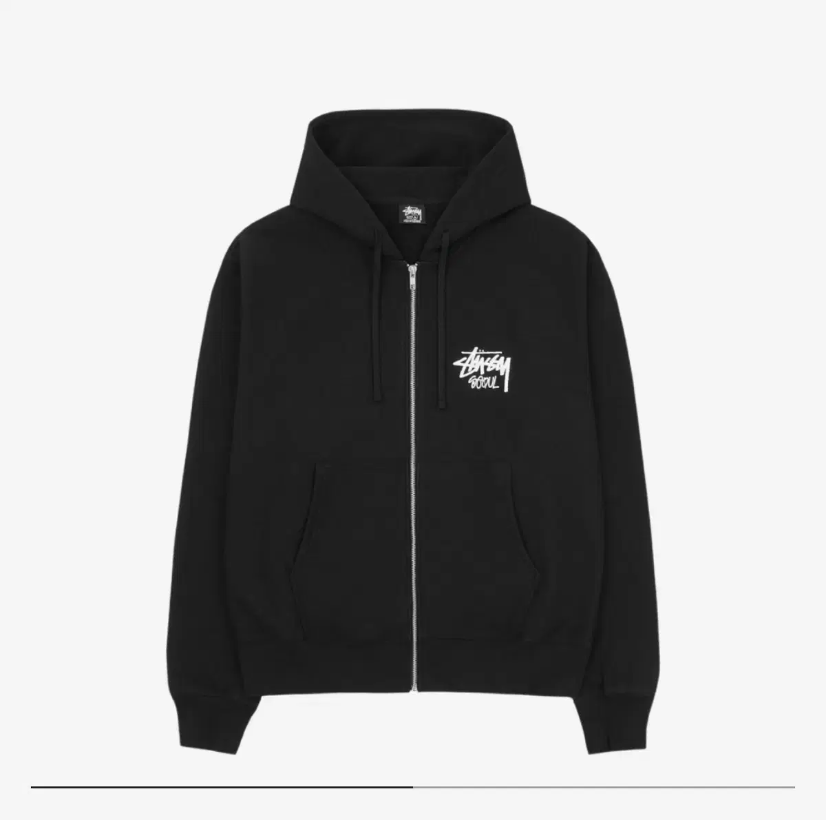 Stussy Seoul Hoodie Zip-Up size L