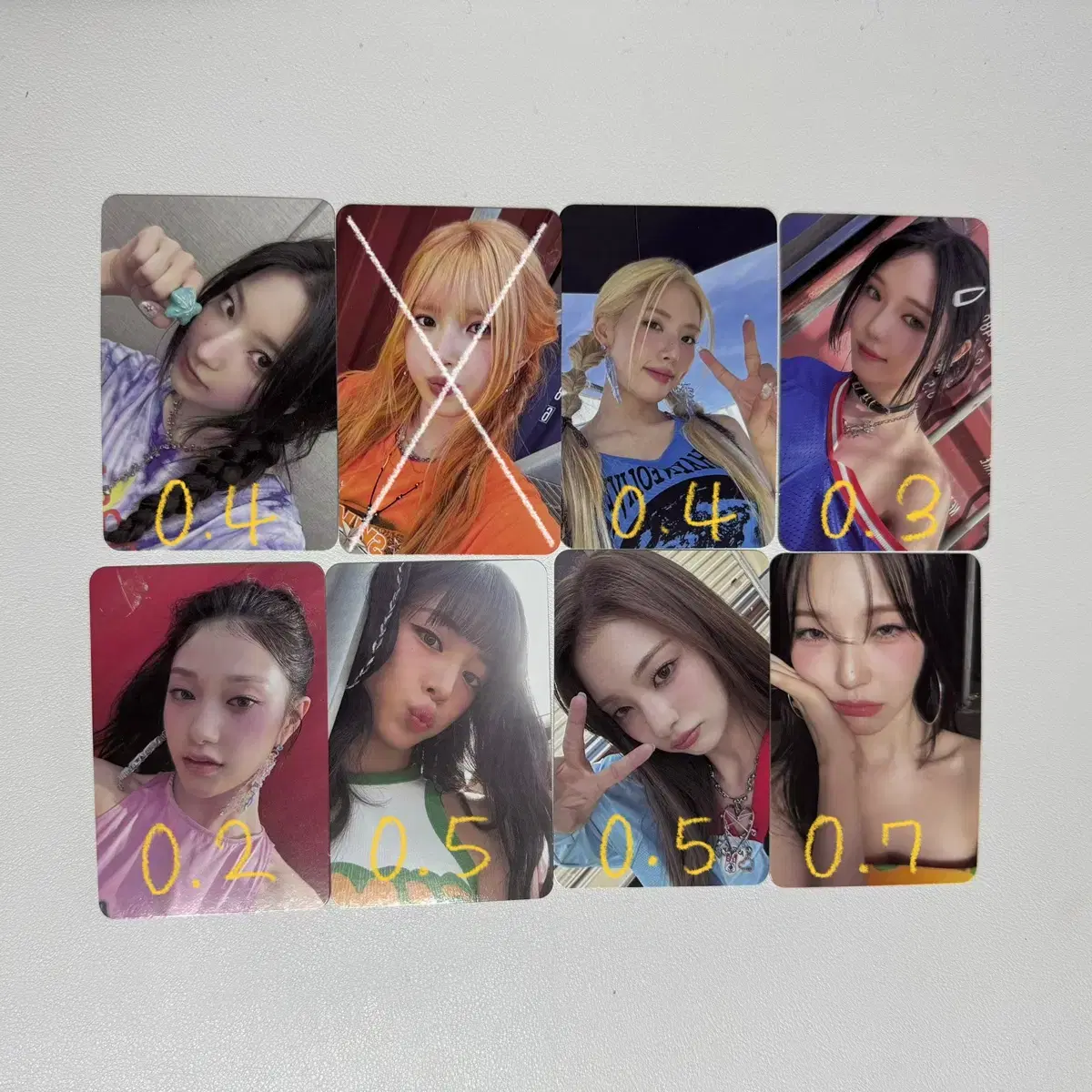 Fromis 9 Supersonic Hello Live unreleased photocard photocard