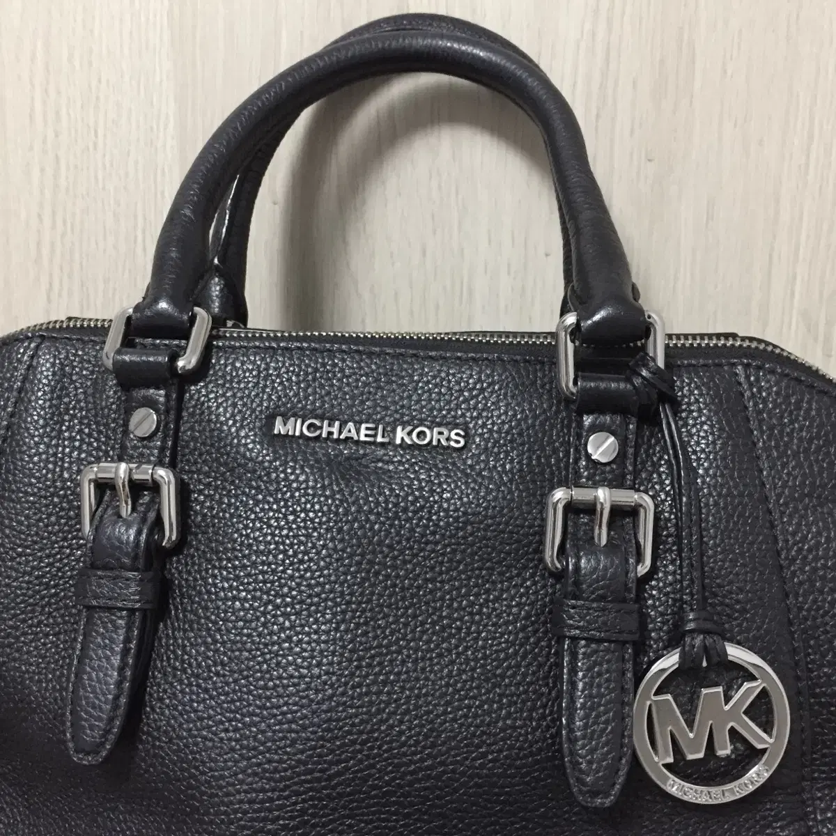 [정품] MICHAEL KORS 마이클 코어스 블랙 토트백