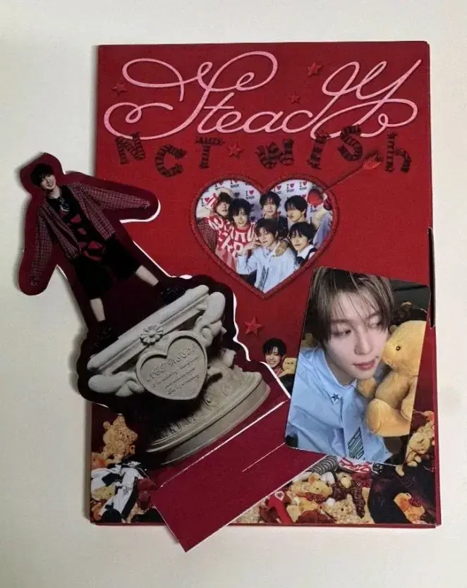 NCT wish Steady Sakuya Sion Photocard Album