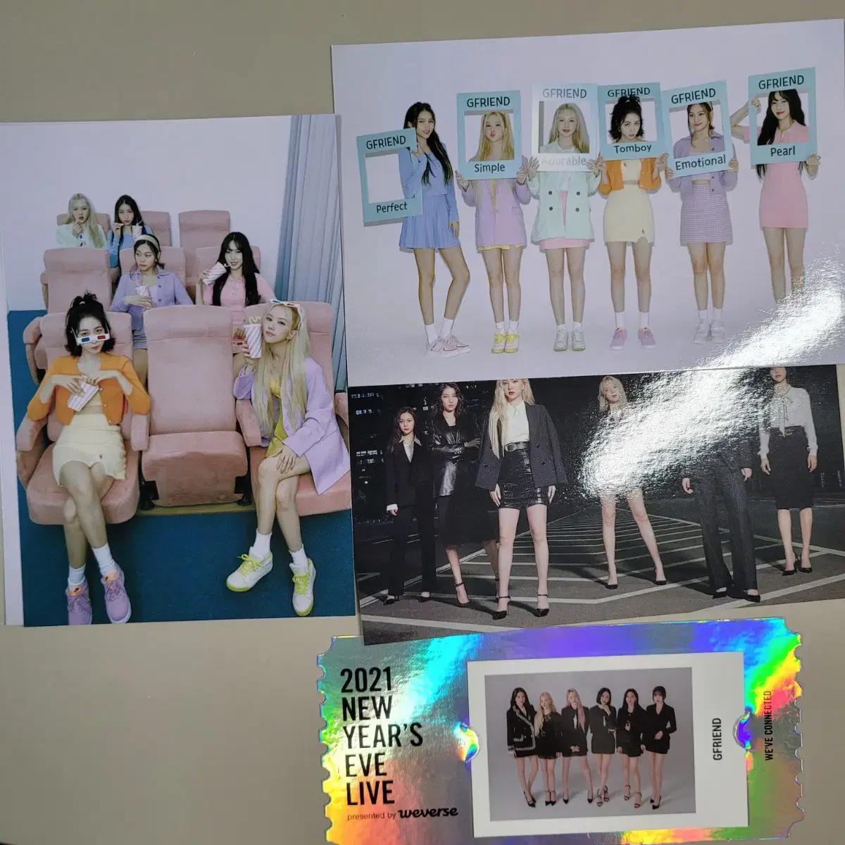 Gfriend 2021 Weverse Con Pola + Margot Concept Photo Pre-Order Benefit