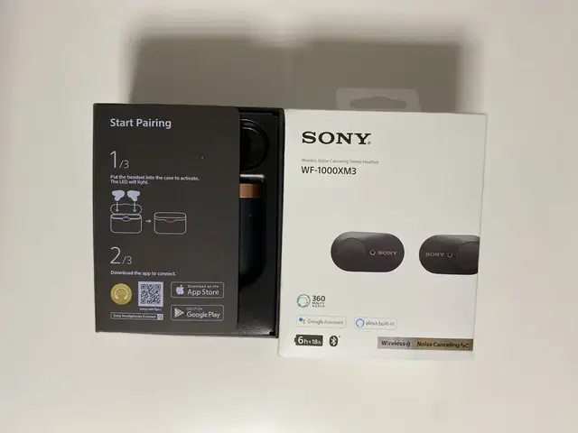 SONY. WF-1000XM3.풀박스.이어캡케이스까지그대로.