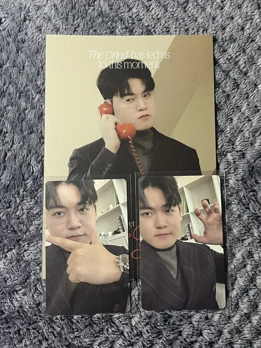 T-One Kumayushi 2024 season's greetings photocard Postcard