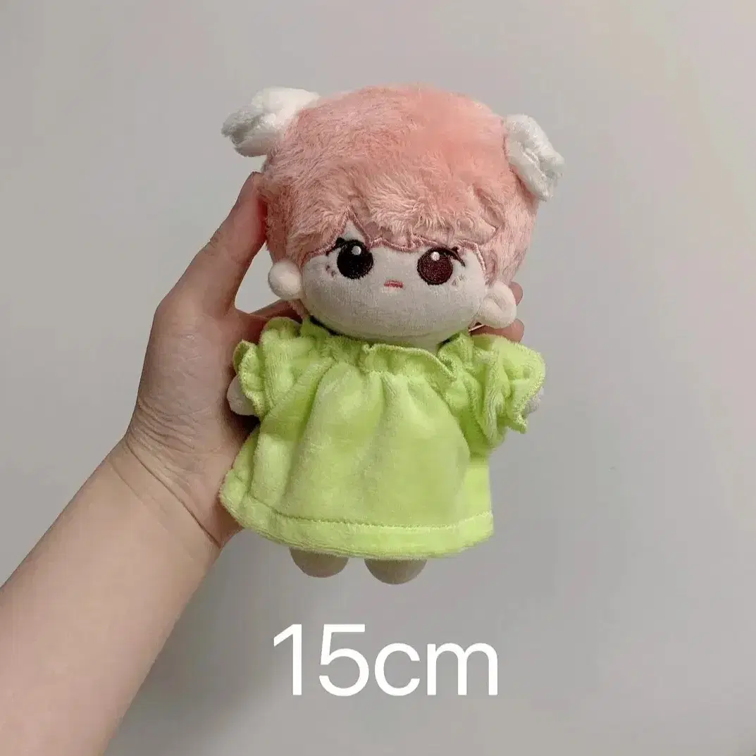 15cm 인형옷 솜인형 의상 폭신 잠옷 원피스