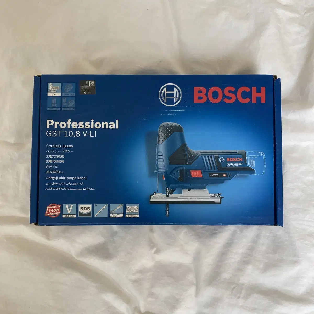 보쉬 전동 충전 직소 GST 10.8V LI + BOSCH 직소날 3개