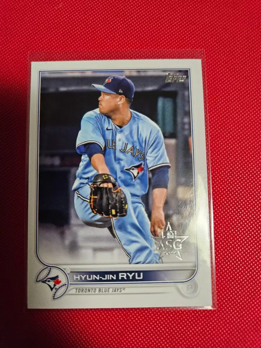 류현진 2022 Topps ASG 포일 카드