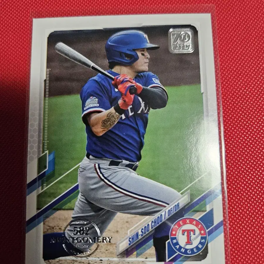 추신수 2021 Topps Montgomery Club 카드