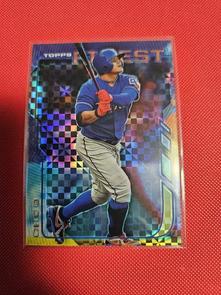 추신수 2014 Topps Finest 엑스프렉터 카드