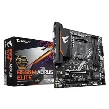 GIGABYTE B550M AORUS ELITE 미사용품