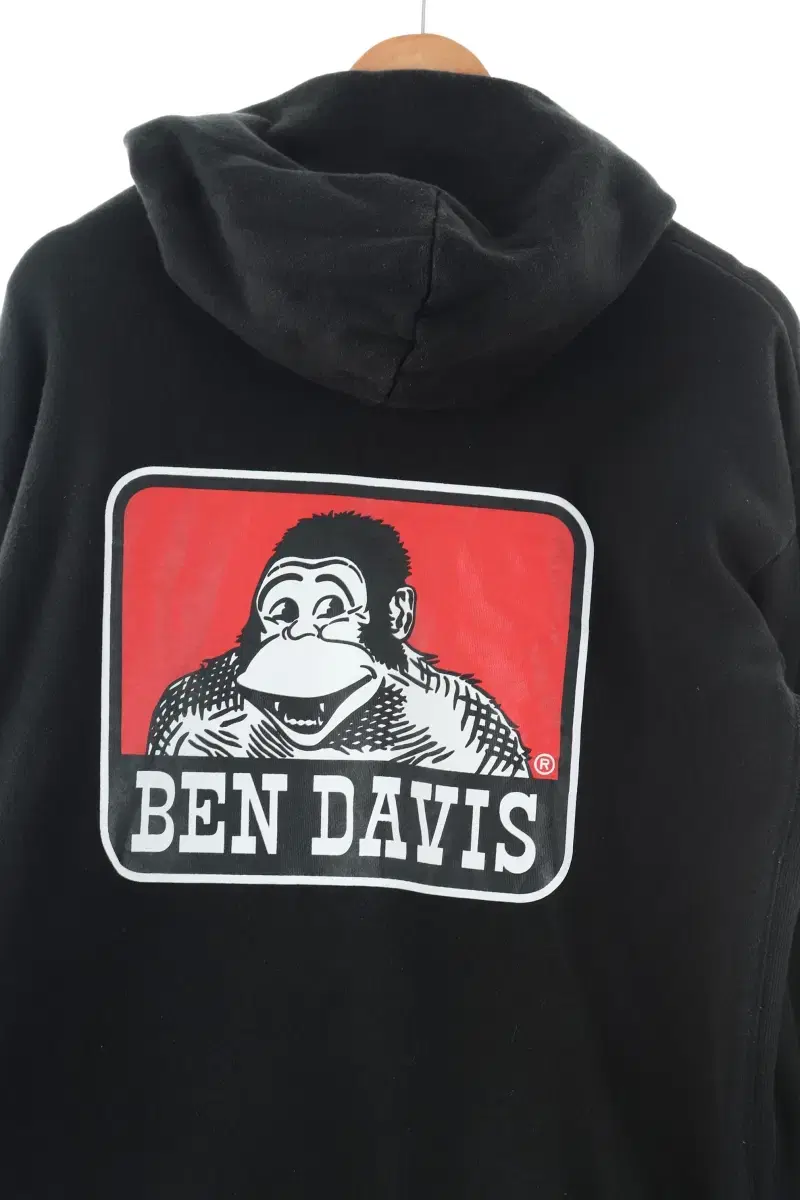 (XL) BrandVintage Hoodie Ben Davis Black - F80E