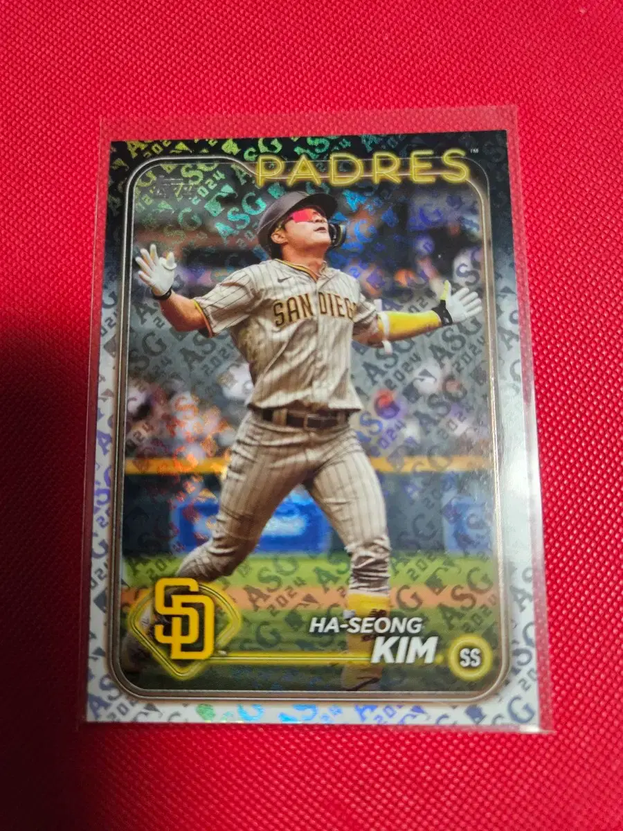 김하성 2024 Topps 올스타 foilboard 카드