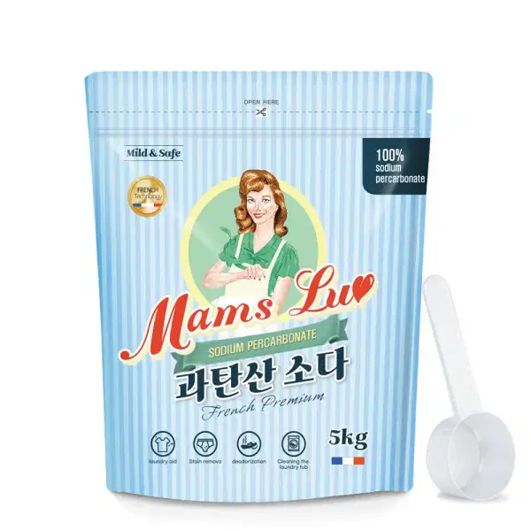 무료배송-맘스럽 과탄산소다 5kg + 스푼