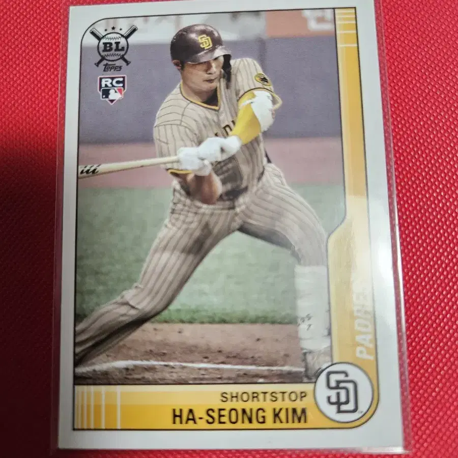 김하성 2021 Topps Big league RC 루키 카드