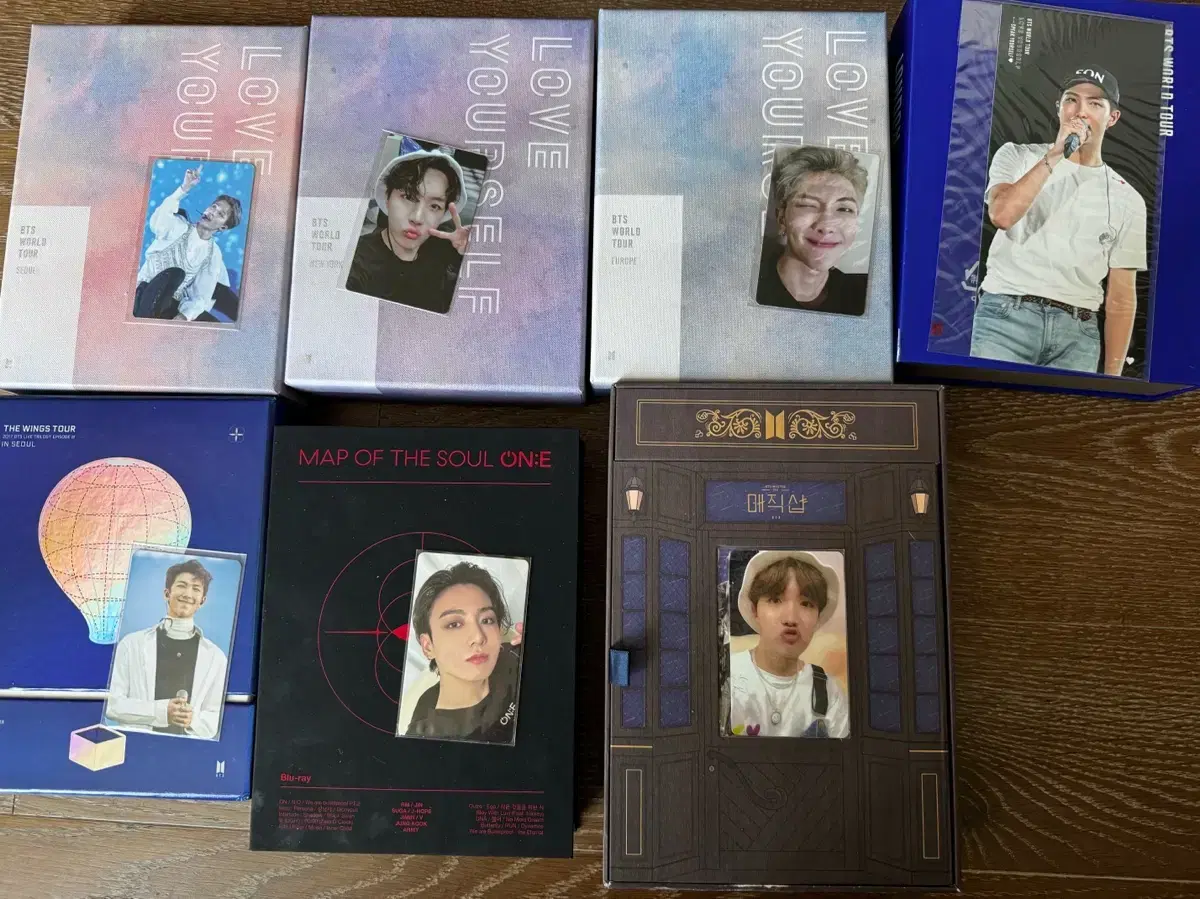 BTS dvd Blu-ray (full set,bulk)