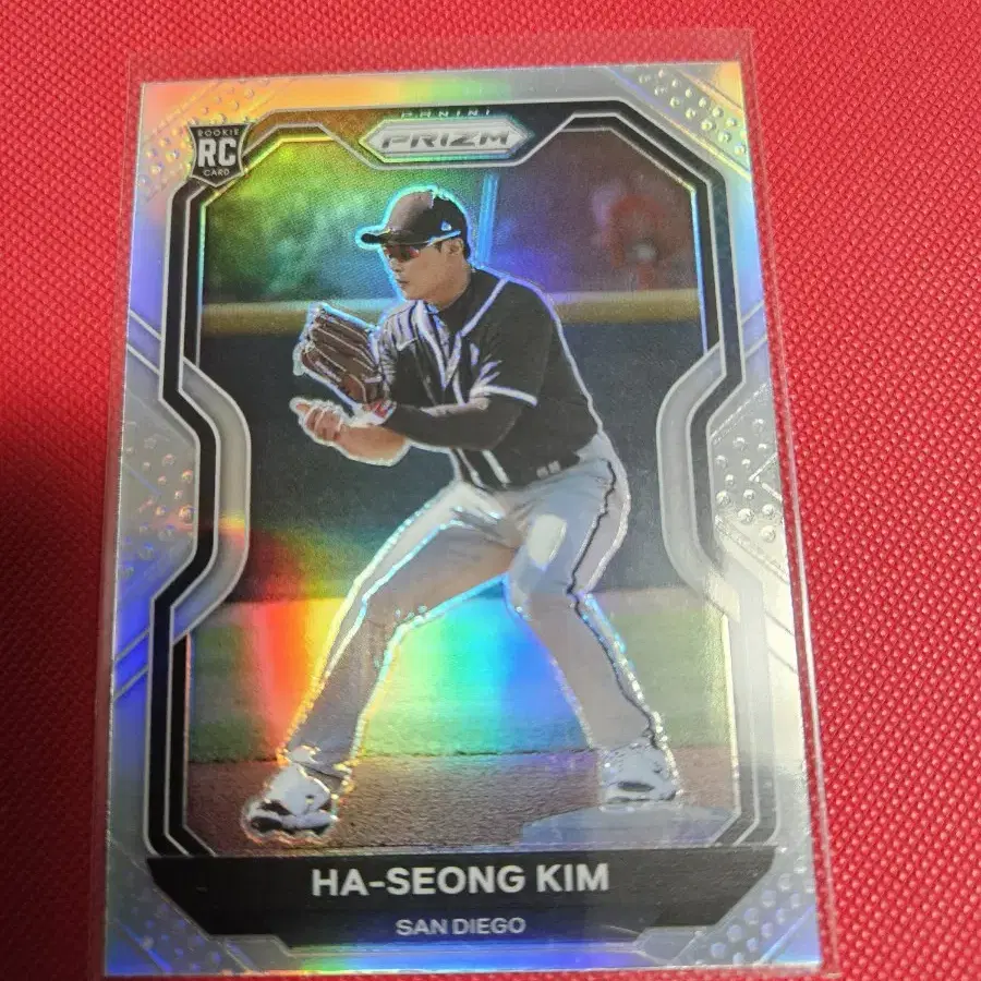 김하성 2021 Panini Prizm 실버 프리즘 루키 카드