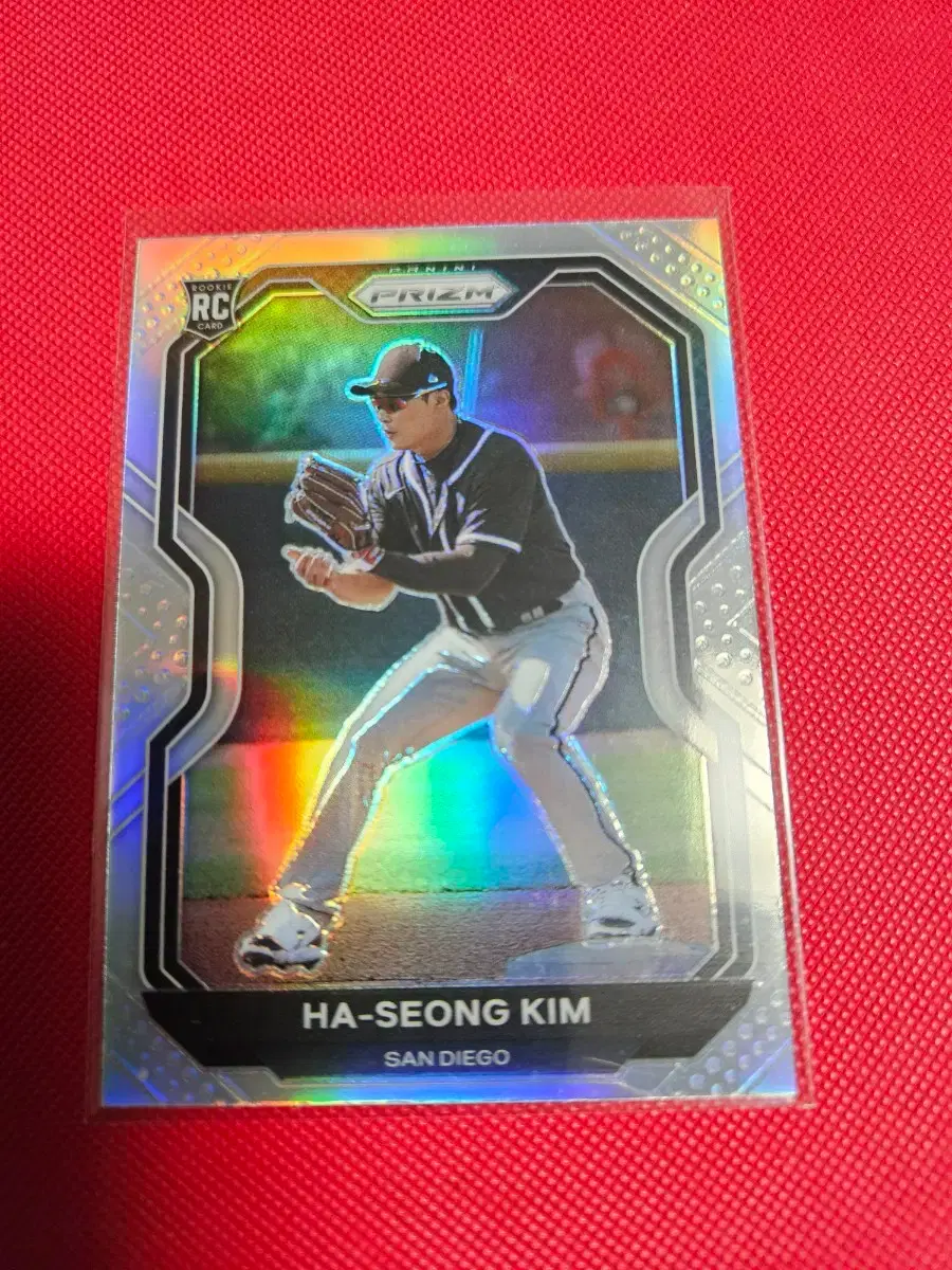 김하성 2021 Panini Prizm 실버 프리즘 루키 카드