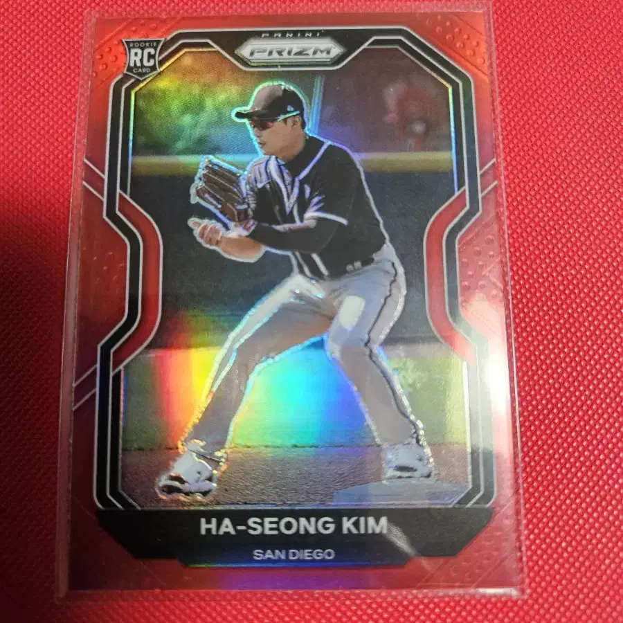 김하성 2021 Panini Prizm 레드 프리즘 루키 카드